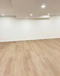 Finished basement by Innov Builders