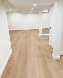 Finished basement by Innov Builders