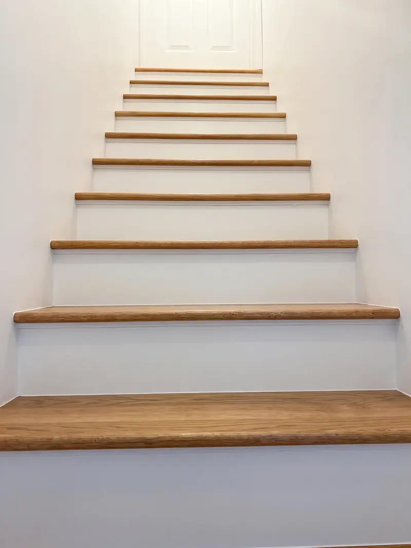 New Basement Stairs by Innov Builders in Ashland, MA
