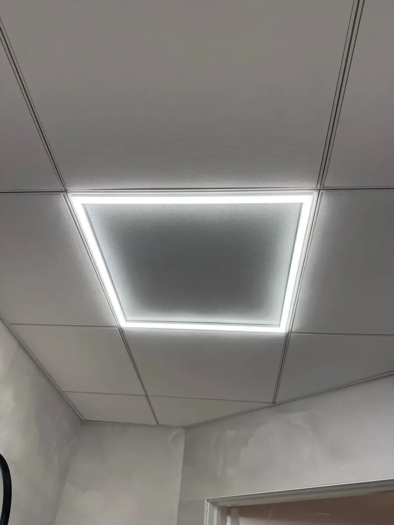 Drop Ceiling and LED Lighting by Innov Builders in Greater Boston